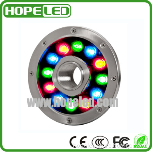 12W Color Changing LED Underwater Light for Fountain